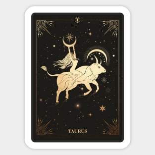 Taurus Zodiac Sign Sticker